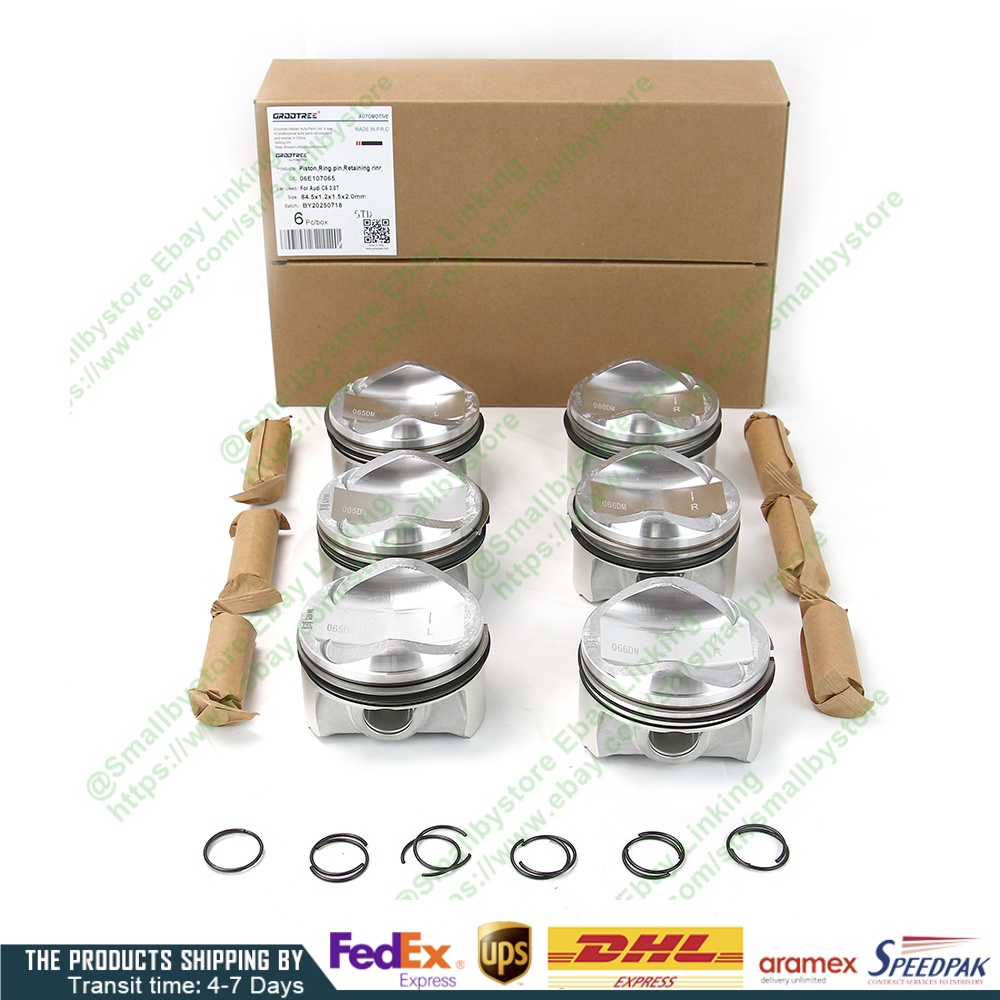 AUDI C6 3.0T piston with ring