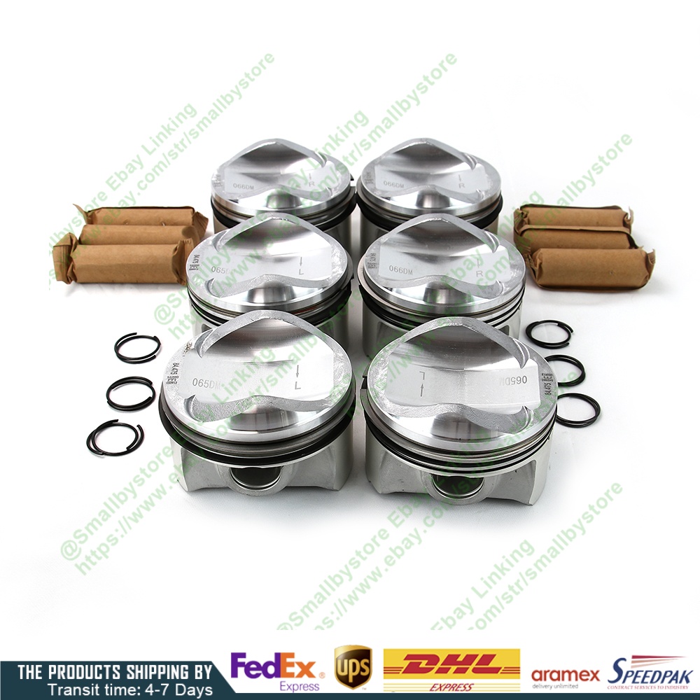 Engine piston with AUDI C6 3.0T