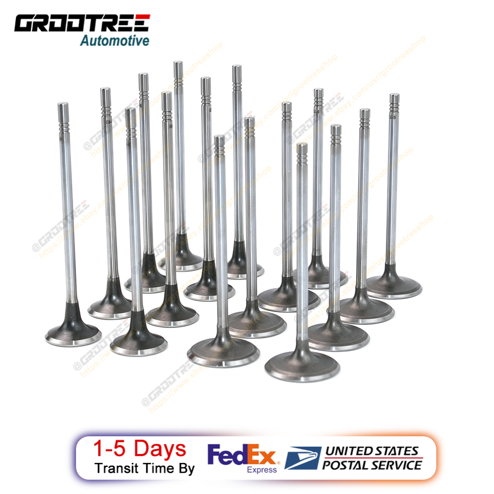 Jeep Cherokee 2.4L intake and exhaust valves