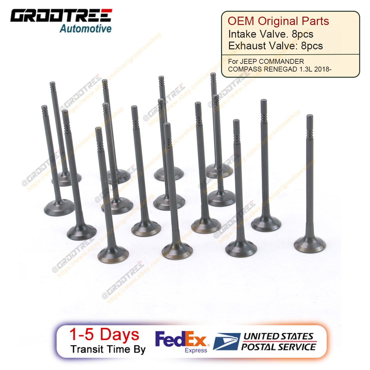 OEM engine valve for Jeep 1.3L 2018-