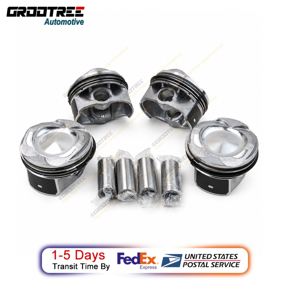 Ford 1.5T Piston with ring DS7G-6105-GB for Ford kuga mondeo Taurus 1.5T DS7G6105GB Ecoboost 1.5L engine piston kits 4pcs/sets